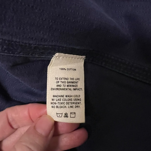 NWT Alex Mill Marfa Work Jacket in Midnight Blue - Picture 7 of 7